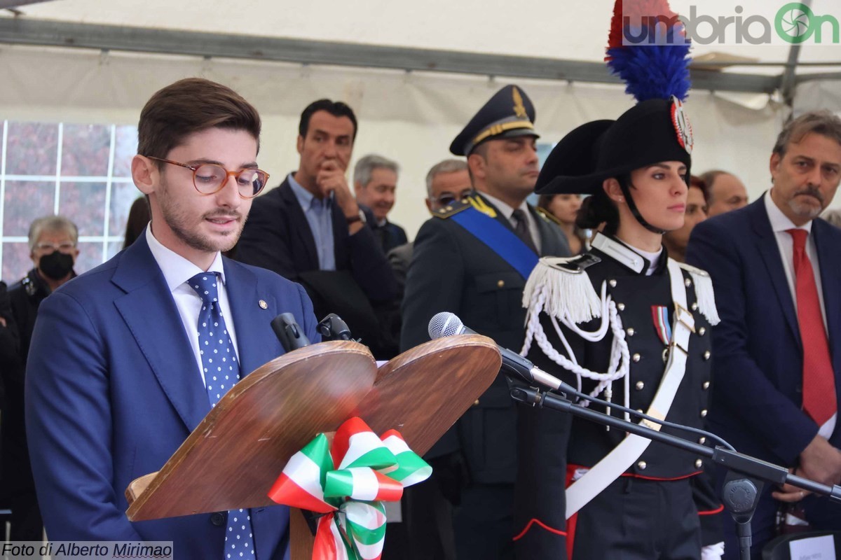 Festa forze armate e unità nazionale Terni, insigniti - 4 novembre 2022 (Foto Mirimao) (18)