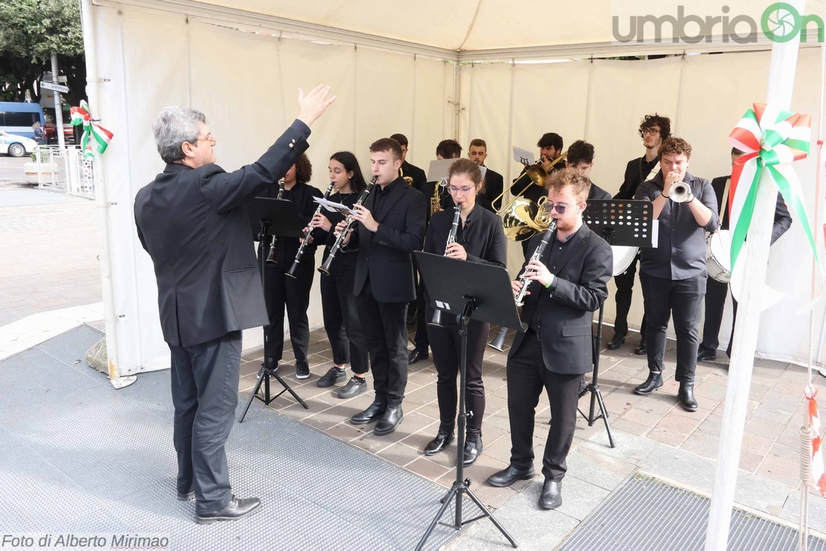 Festa forze armate e unità nazionale Terni, insigniti - 4 novembre 2022 (Foto Mirimao) (2)