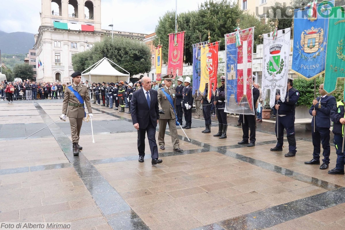 Festa forze armate e unità nazionale Terni, insigniti - 4 novembre 2022 (Foto Mirimao) (20)