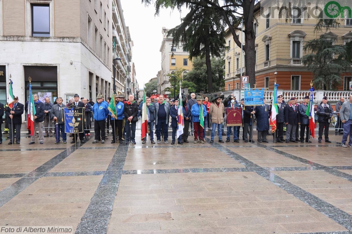 Festa forze armate e unità nazionale Terni, insigniti - 4 novembre 2022 (Foto Mirimao) (22)