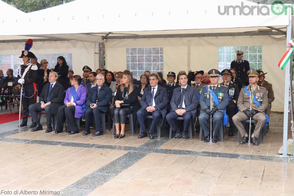 Festa forze armate e unità nazionale Terni, insigniti - 4 novembre 2022 (Foto Mirimao) (23)