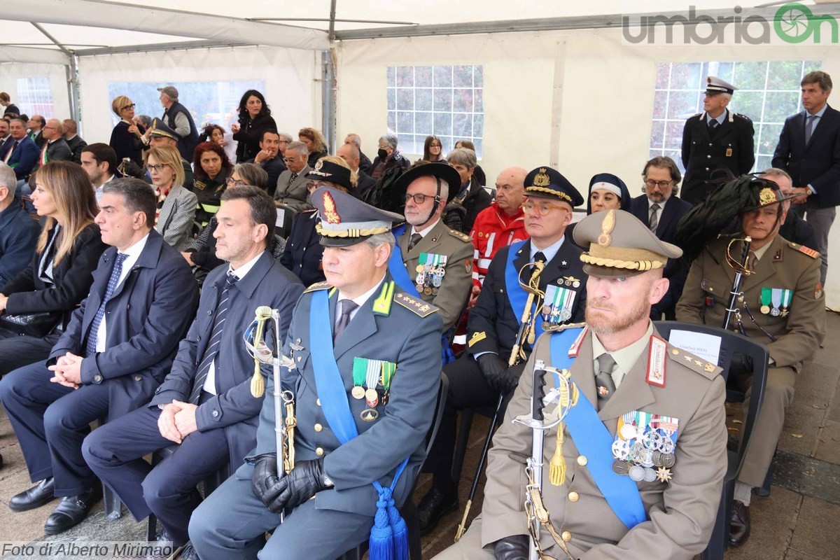 Festa forze armate e unità nazionale Terni, insigniti - 4 novembre 2022 (Foto Mirimao) (25)