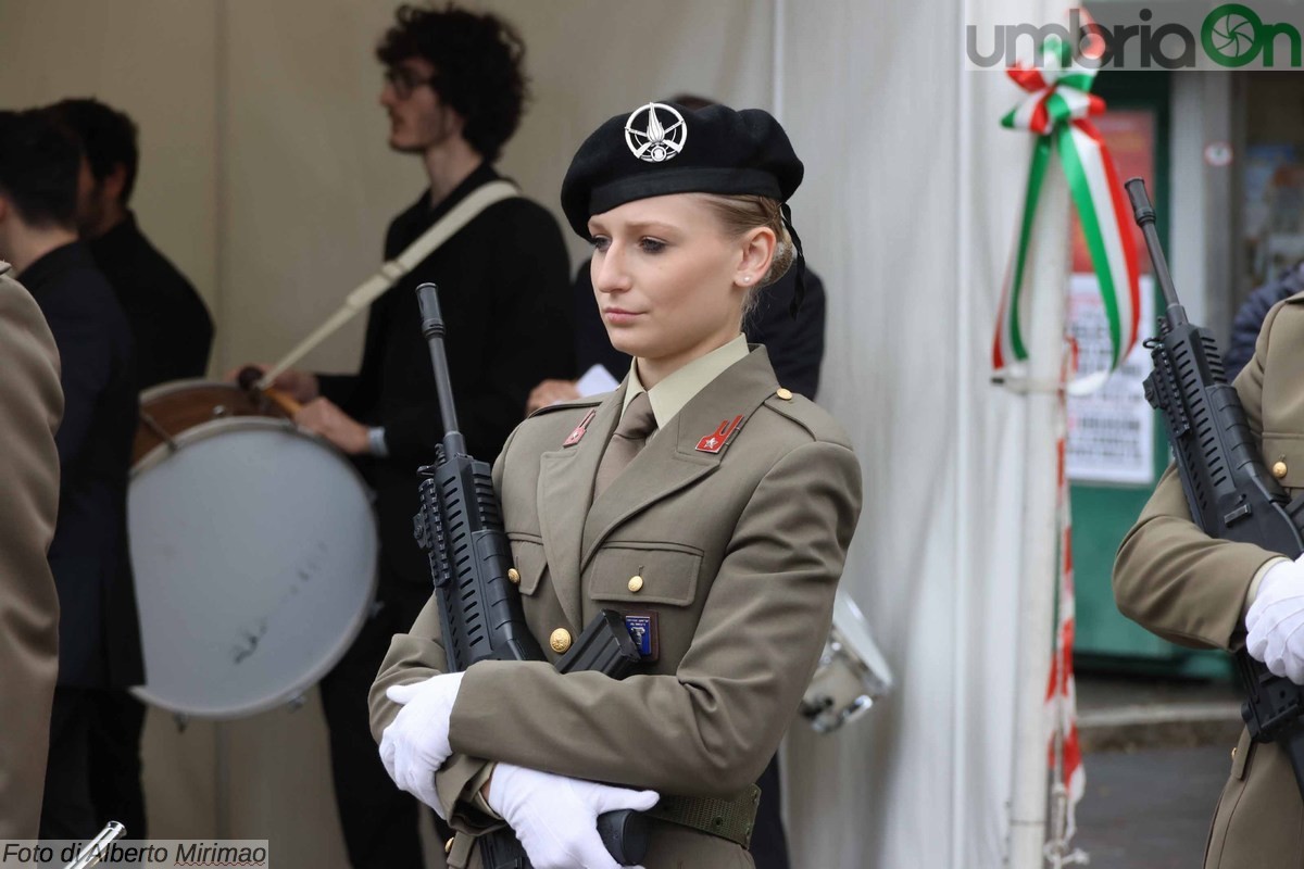 Festa forze armate e unità nazionale Terni, insigniti - 4 novembre 2022 (Foto Mirimao) (27)