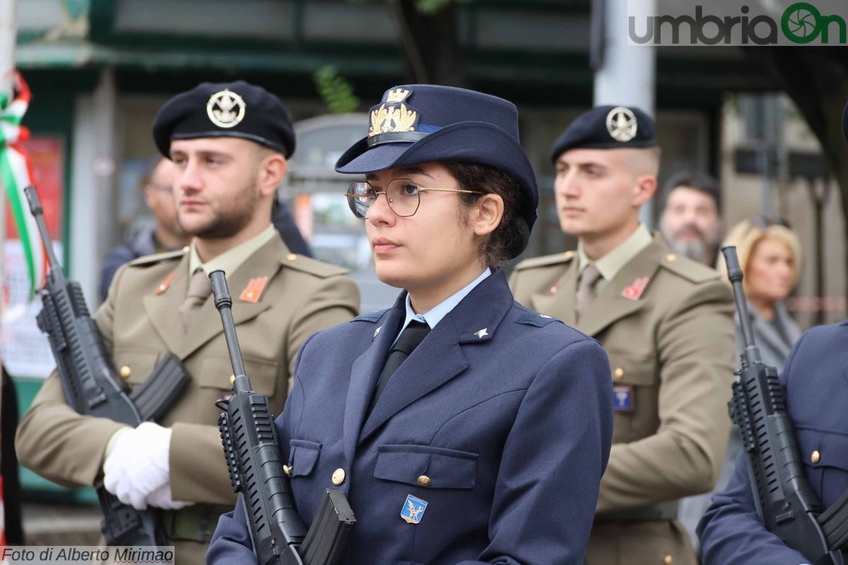 Festa forze armate e unità nazionale Terni, insigniti - 4 novembre 2022 (Foto Mirimao) (28)