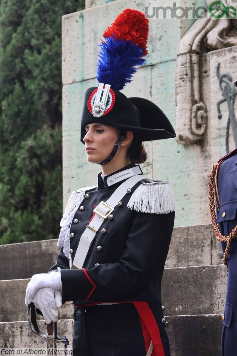 Festa forze armate e unità nazionale Terni, insigniti - 4 novembre 2022 (Foto Mirimao) (33)