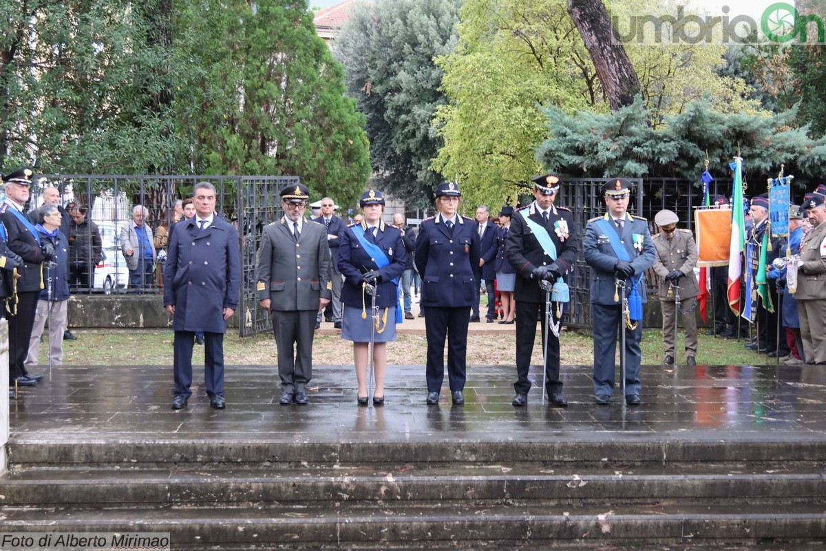 Festa forze armate e unità nazionale Terni, insigniti - 4 novembre 2022 (Foto Mirimao) (34)