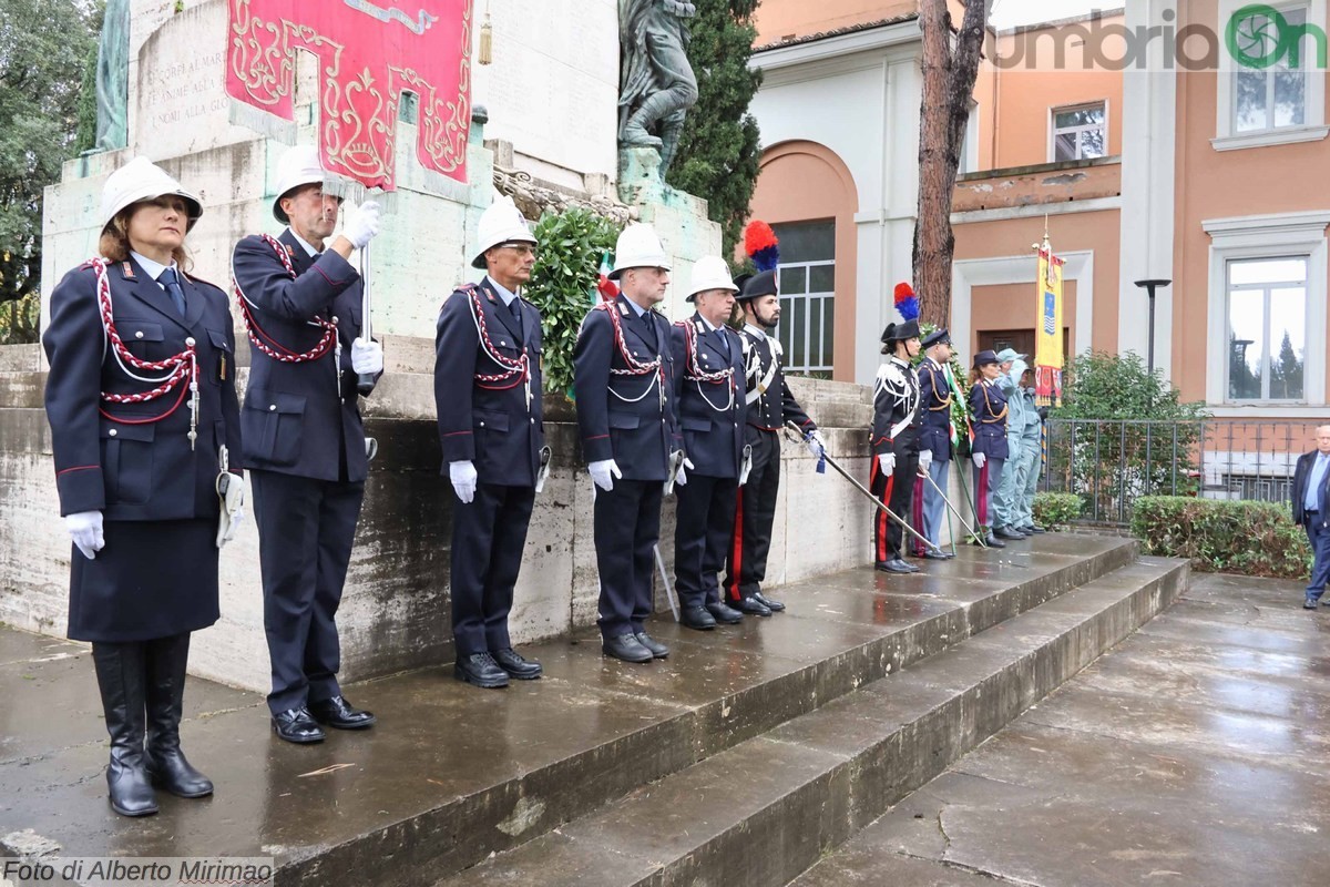 Festa forze armate e unità nazionale Terni, insigniti - 4 novembre 2022 (Foto Mirimao) (37)