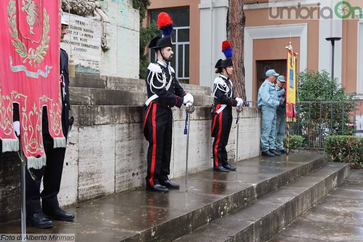 Festa forze armate e unità nazionale Terni, insigniti - 4 novembre 2022 (Foto Mirimao) (38)