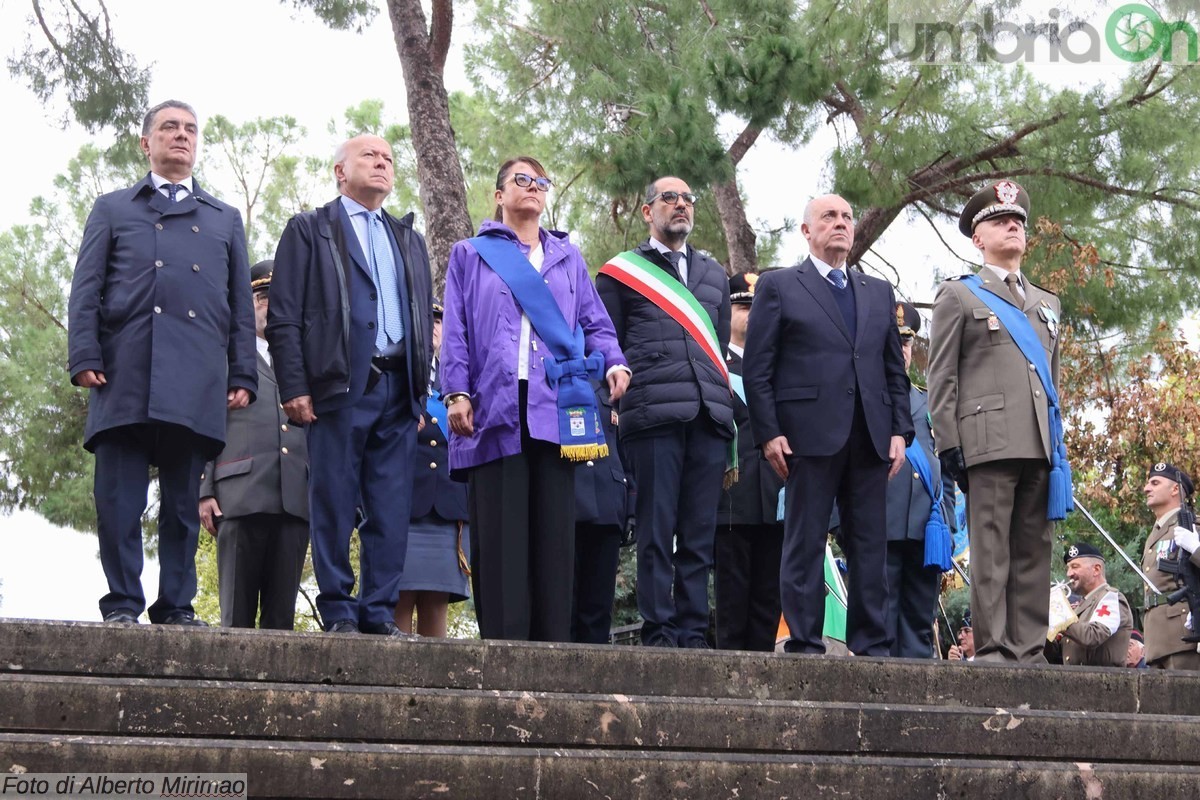 Festa forze armate e unità nazionale Terni, insigniti - 4 novembre 2022 (Foto Mirimao) (42)