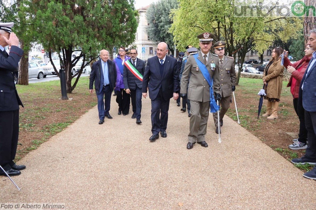 Festa forze armate e unità nazionale Terni, insigniti - 4 novembre 2022 (Foto Mirimao) (43)