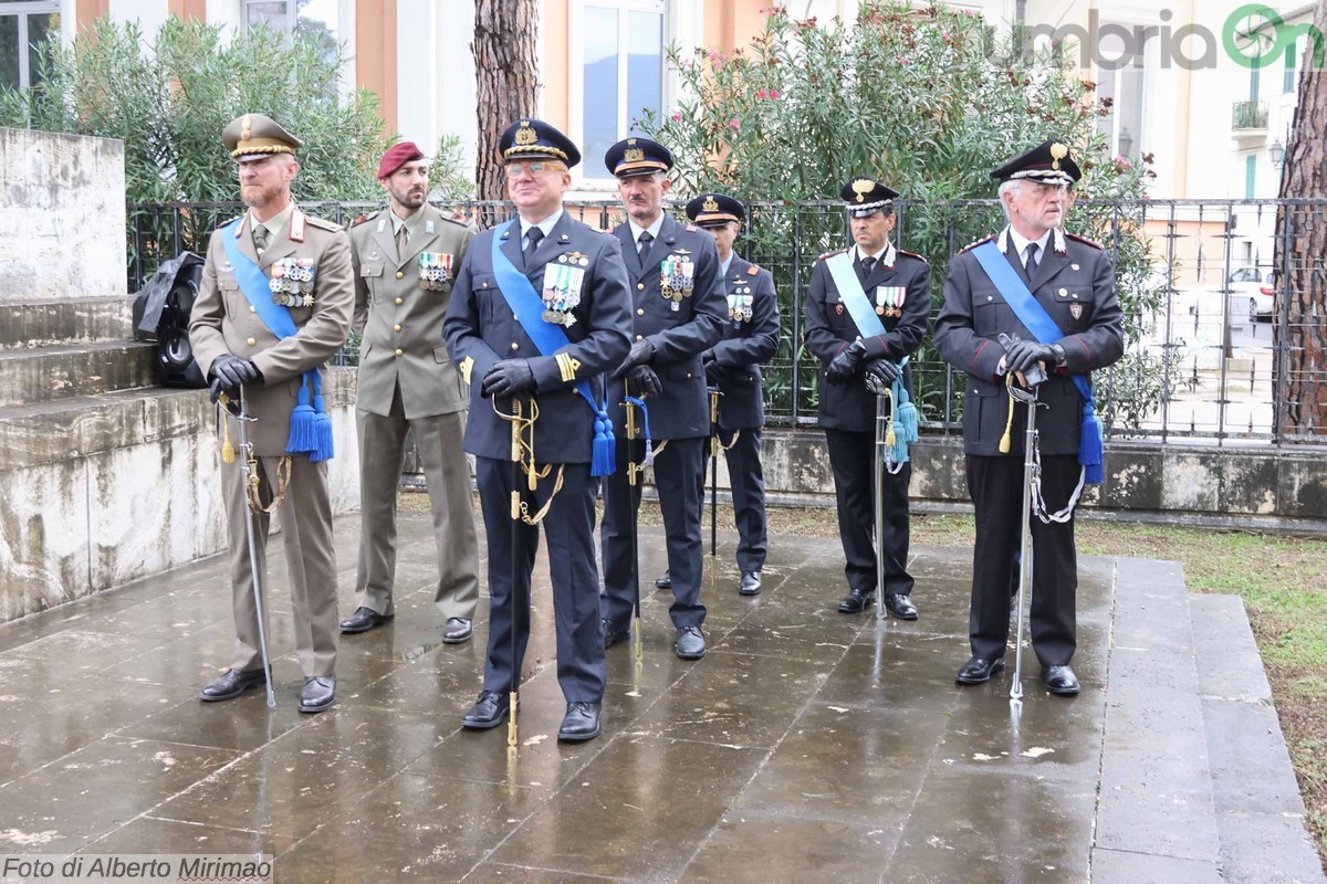 Festa forze armate e unità nazionale Terni, insigniti - 4 novembre 2022 (Foto Mirimao) (45)
