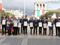 Festa forze armate e unità nazionale Terni, insigniti - 4 novembre 2022 (Foto Mirimao) (1)