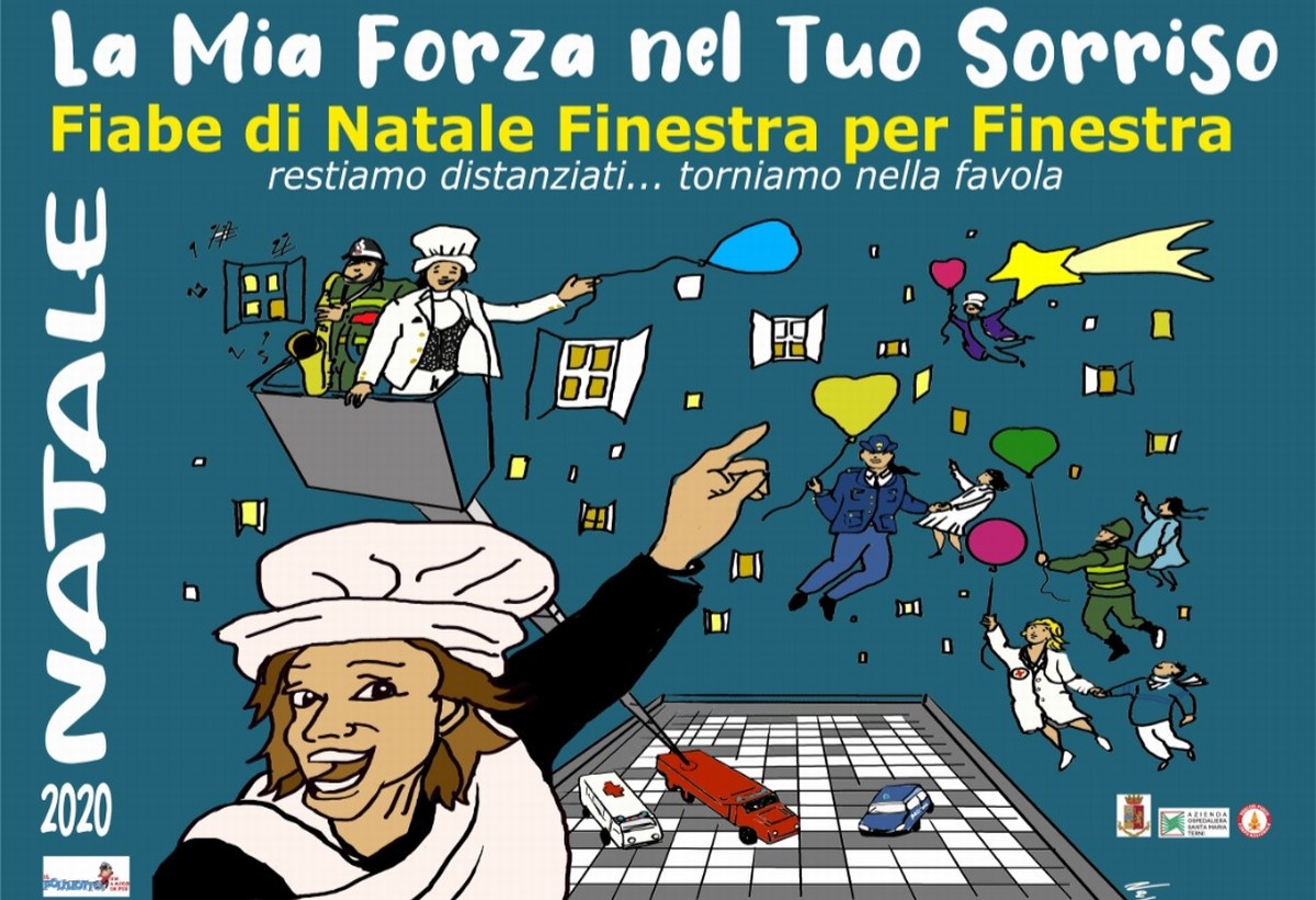 Auguri Natale Polizia Vigili Fuoco Terni fiabe Stefano de Majo ospedale - 25 dicembre 2020 (1)