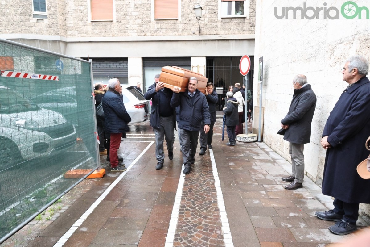 Funerali Nicola Molè, Terni - 18 gennaio 2023 (foto Mirimao) (2)