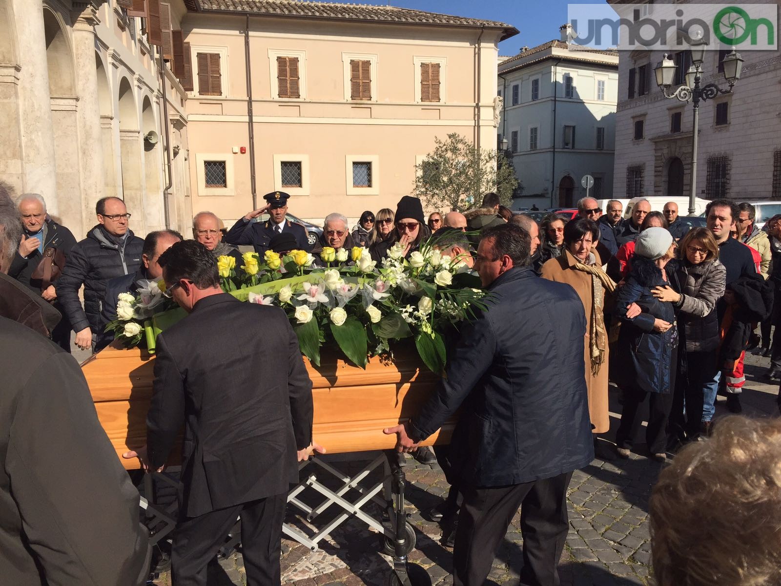 Riccetti funerali funerale Terni duomo 2