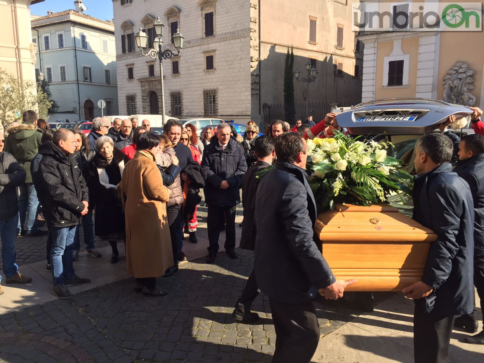 Riccetti funerali funerale Terni duomo