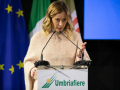 Giorgia Meloni Bastia Umbra UmbriaFiere firma accordo Governo-Regione - 9 marzo 2024 (71)