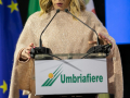 Giorgia Meloni Bastia Umbra UmbriaFiere firma accordo Governo-Regione - 9 marzo 2024 (72)