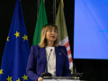 Giorgia Meloni Bastia Umbra UmbriaFiere firma accordo Governo-Regione - 9 marzo 2024 (80)