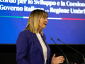 Giorgia Meloni Bastia Umbra UmbriaFiere firma accordo Governo-Regione - 9 marzo 2024 (85)