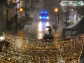 Carabinieri corso Tacito luminarie forze dell'ordine (1)