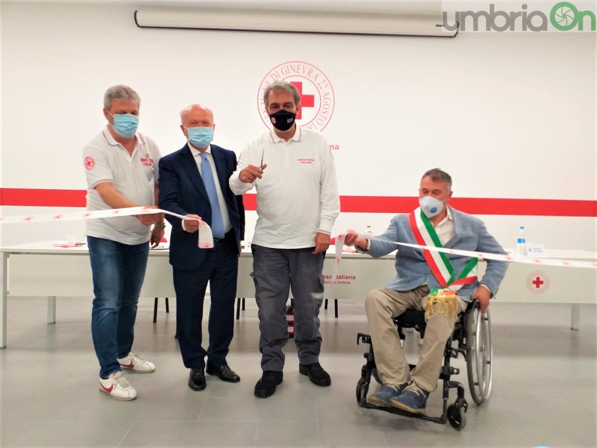 Inaugurazione sede CRI Croce Rossa Italiana Foligno - 3 settembre 2020 (1)