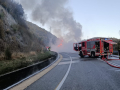 Somma-incendio-autocisterna-Flaminia-polizia-Stradale-30-novembre-1