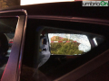 Via degli arroni auto esplosione auto vetro