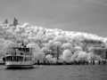 jean wilmotte, isola maggiore, lago trasimeno, foto, bianco e nero, infrarossi