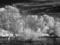 jean wilmotte, isola maggiore, lago trasimeno, foto, bianco e nero, infrarossi