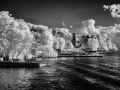 jean wilmotte, isola maggiore, lago trasimeno, foto, bianco e nero, infrarossi