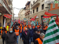 Treofan Sangemin i Terni corso Tacito manifestazione 12 dicembre