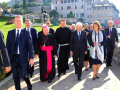 mattarella, assisi, basilica, san francesco, terremoto, sisma, 1997, protezione civile, presidente della repubblica