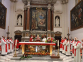 Messa San Valentino basilica Terni, donazione vetrata Lions liceo Metelli - 14 febbraio 2022 (8)