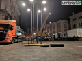 I mezzi in piazza della Repubblica