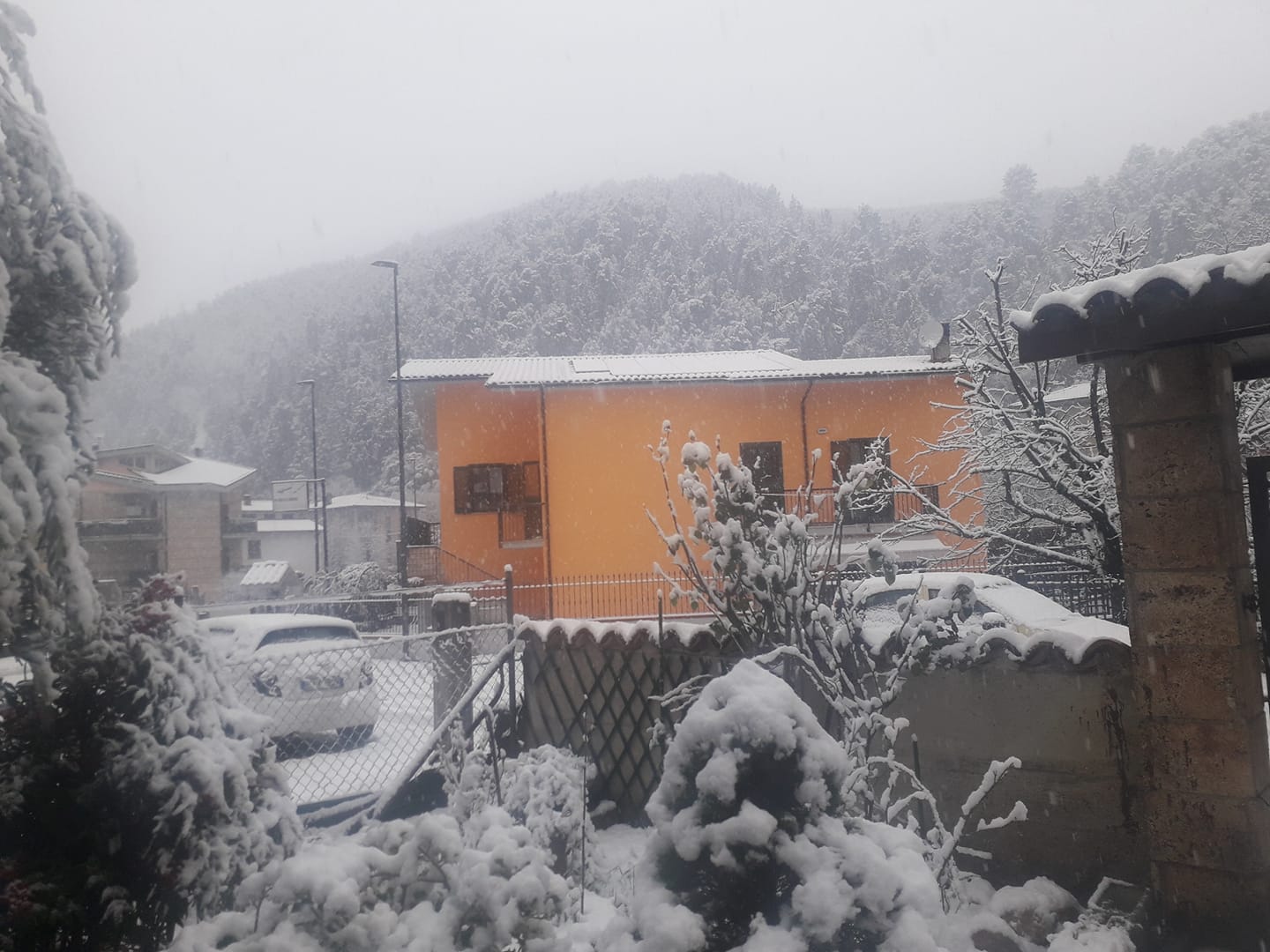 Neve Arrone 23 gennaio 2023