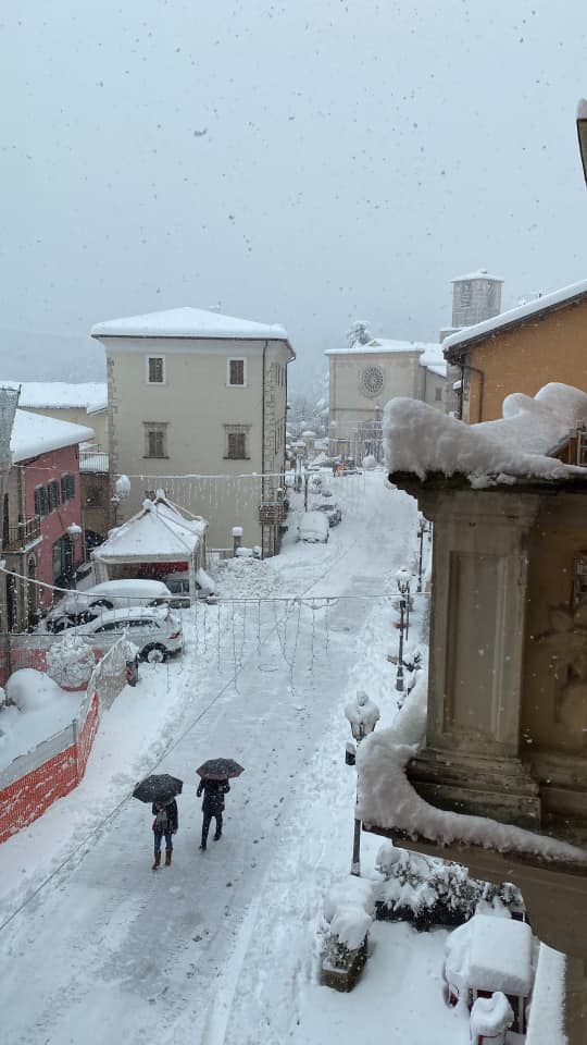 Neve Cascia 23 gennaio 2023