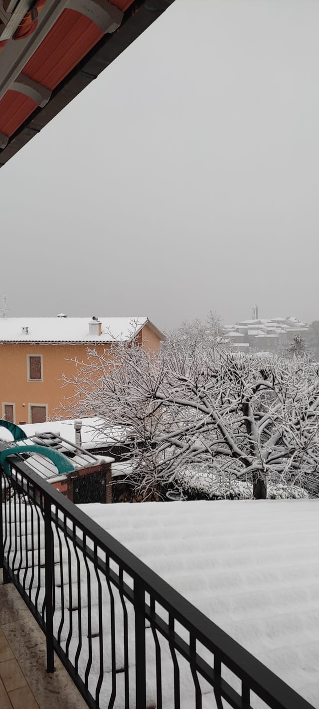 Neve Melezzole Montecchio 23 gennaio 2023