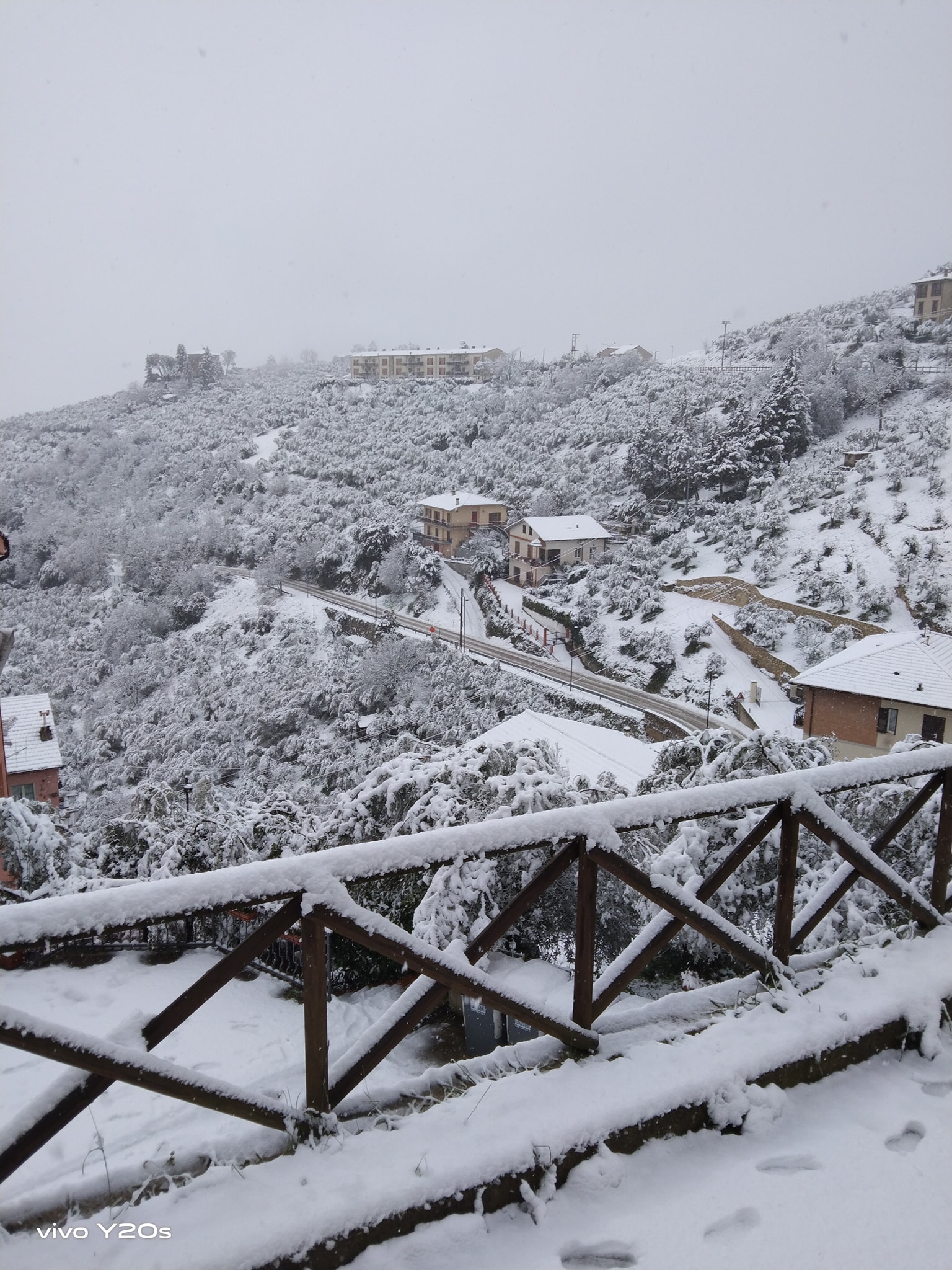 Neve Montefranco 23 gennaio 2023