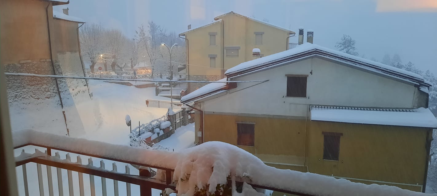 Neve Monteleone di Spoleto 2 23 gennaio 2023