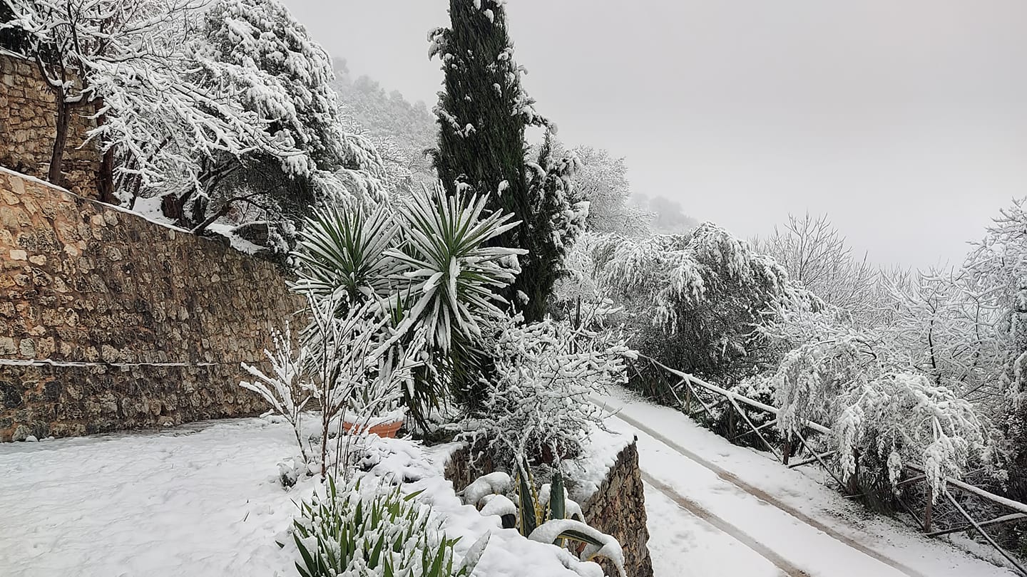 Neve Terni Ferentillo 23 gennaio 2023