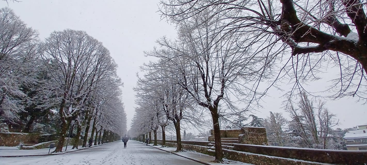 Neve Terni La Passeggiata 23 gennaio 2023