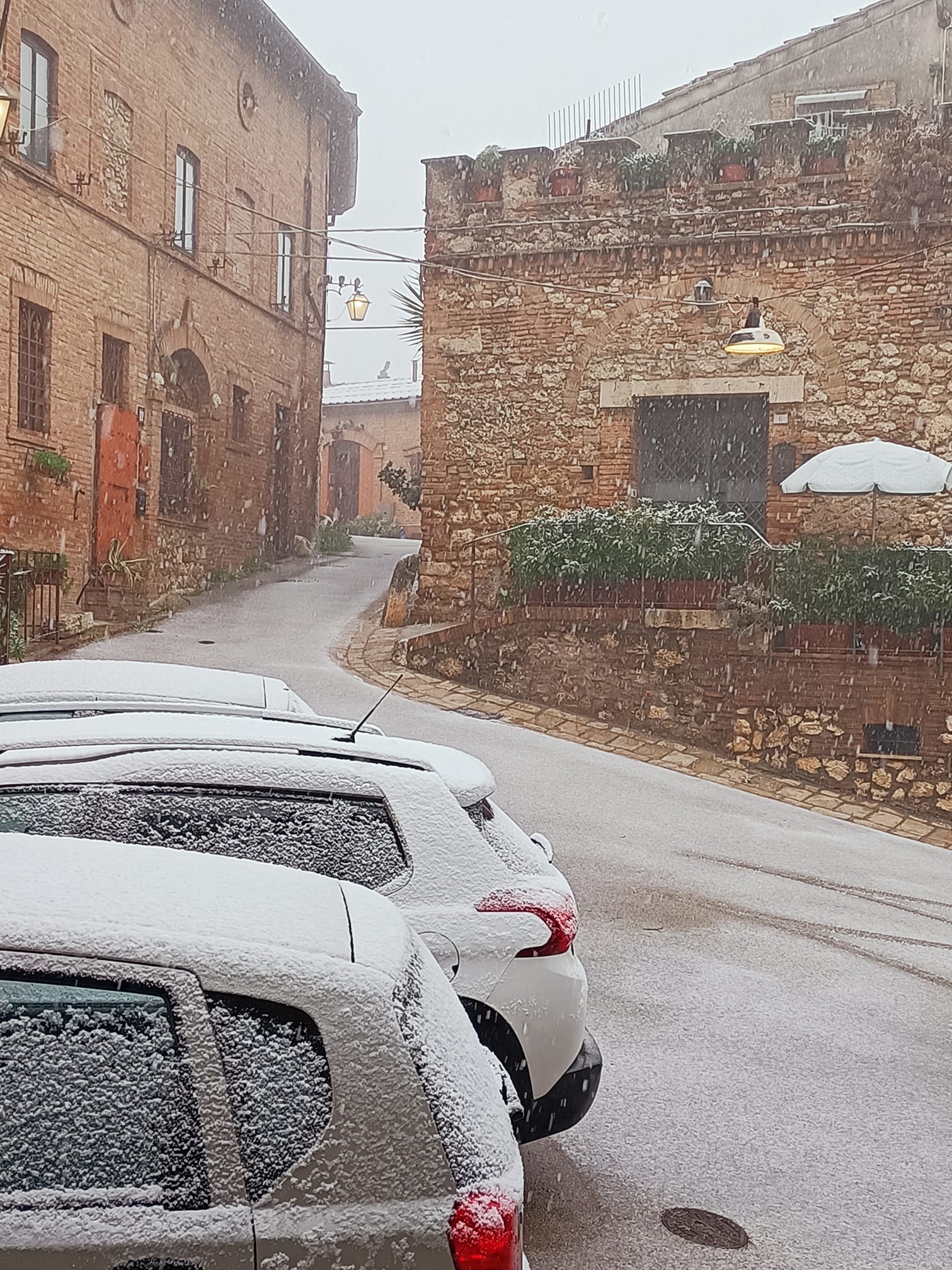 Neve Terni Narni 23 gennaio 2023