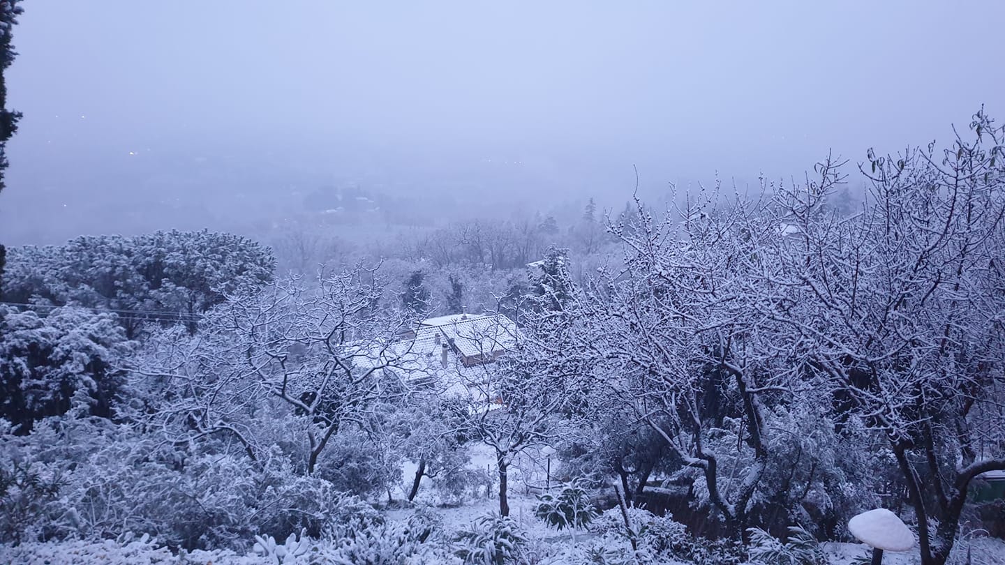 Neve Terni Piedimonte 23 gennaio 2023