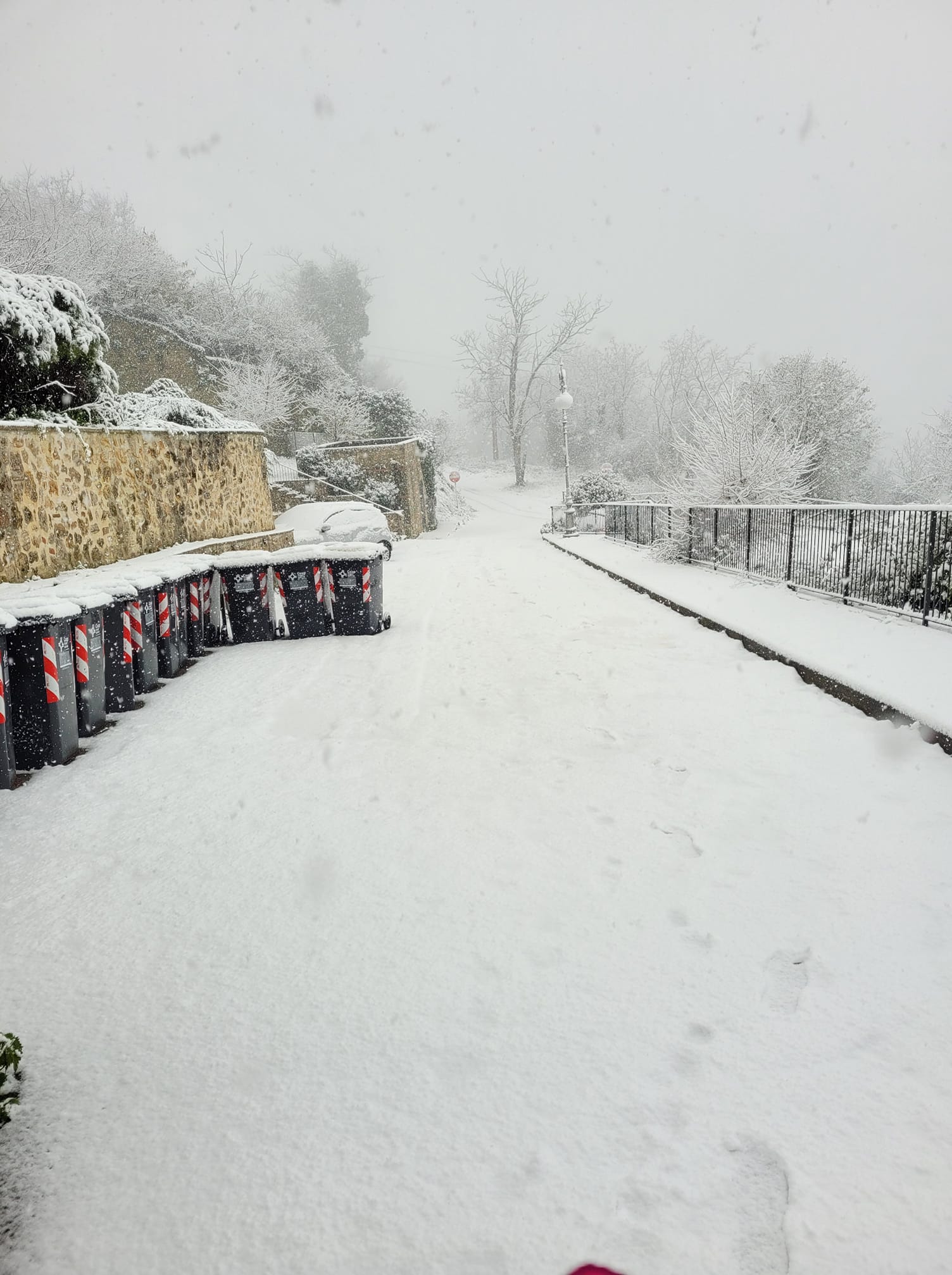 Neve Terni San Gemini 23 gennaio 2023