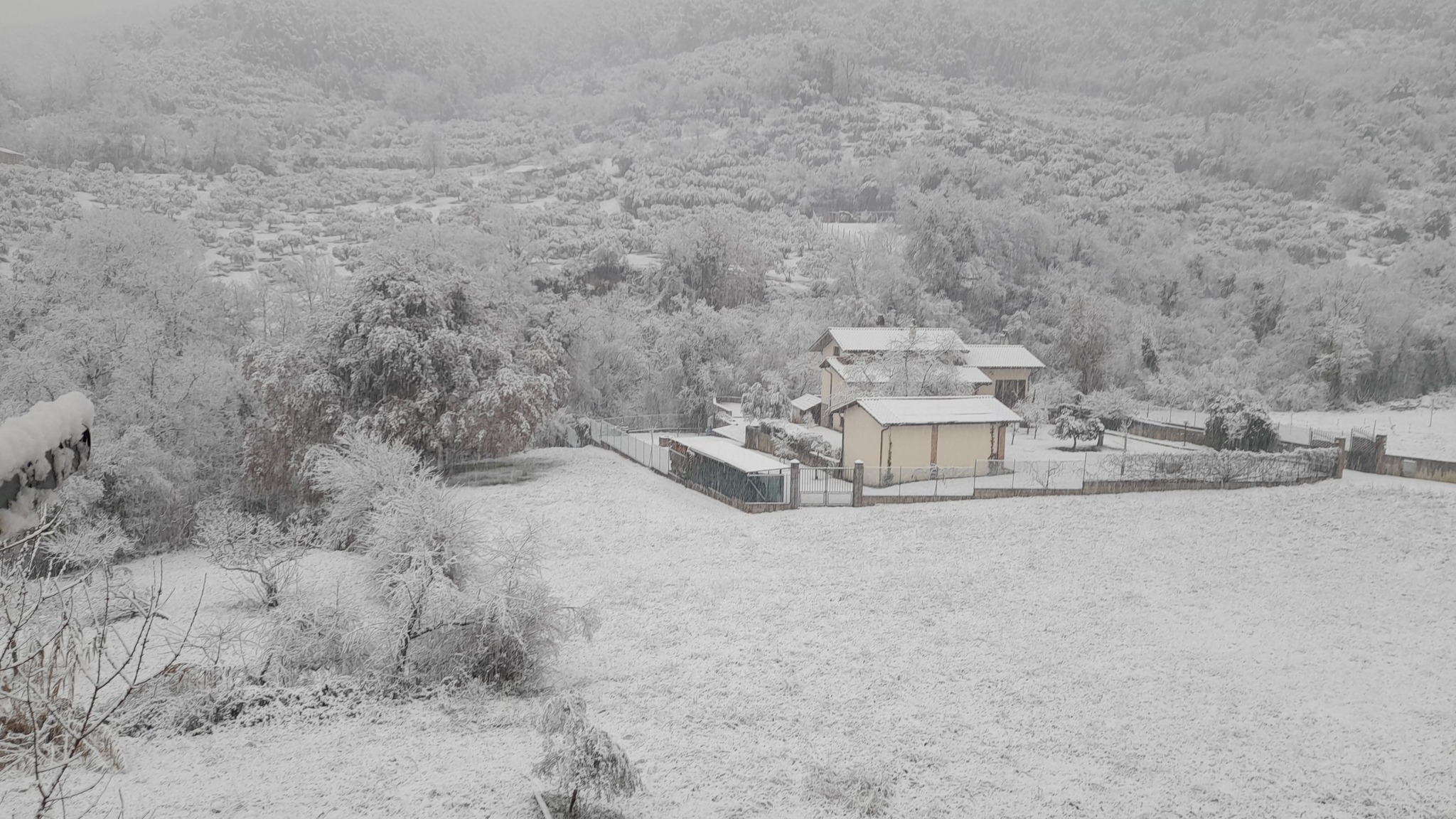 Neve Terni Stroncone 23 gennaio 2023