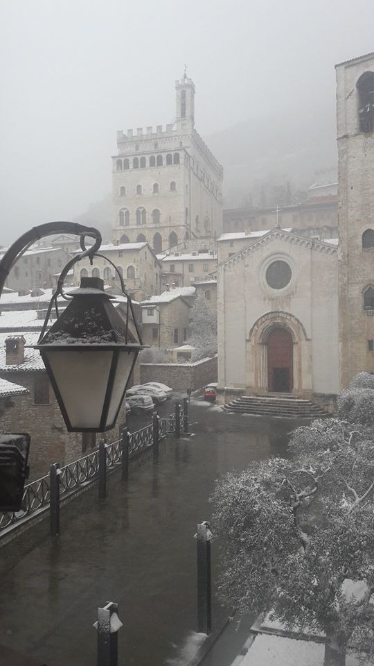 neve gubbio 24 marzo 2020