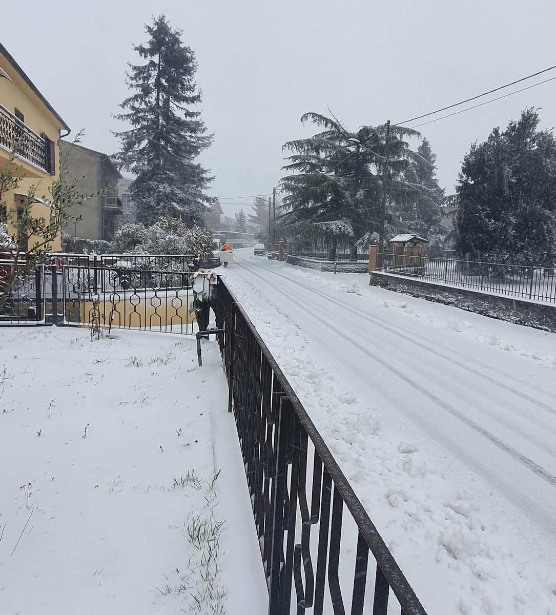 Neve Castel Giorgio Burian - 13 febbraio 2021