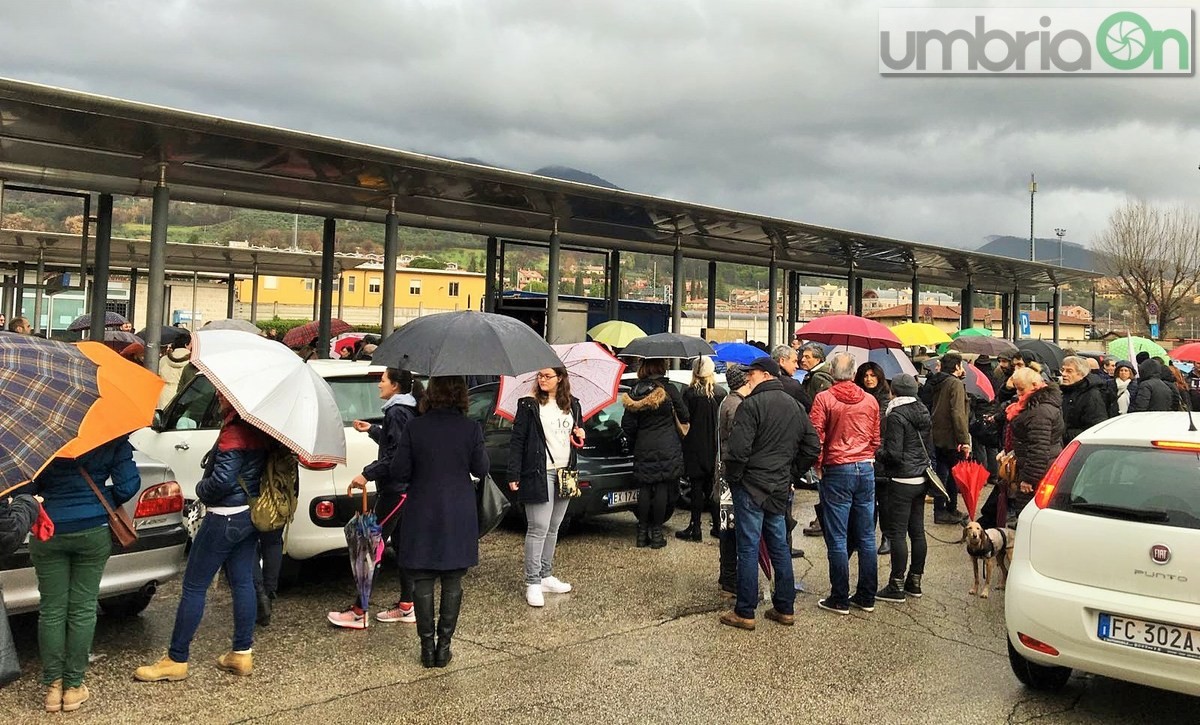No Inceneritori, manifestazione Terni pioggia - 14 febbraio 2016 (3)