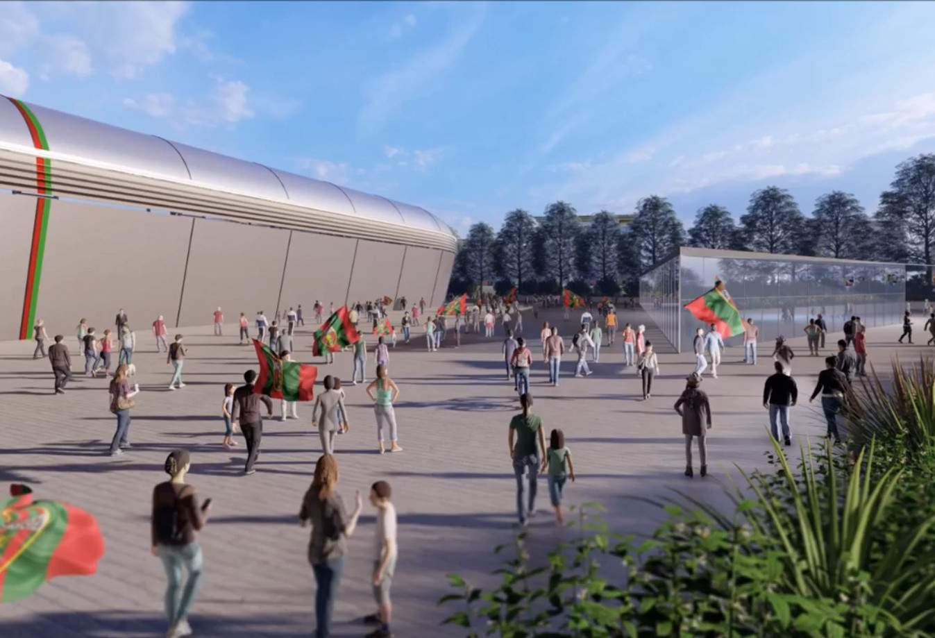 ternana progetto dati generali stadio fattibilità piazza esterno